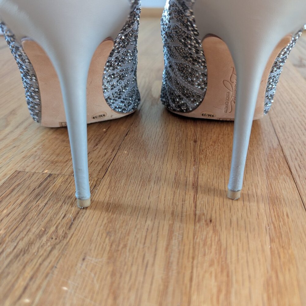 Imagine by Vince Camuto Olivier Rhinestone Pumps - Women's Size 9M - Stone - Picture 7 of 8